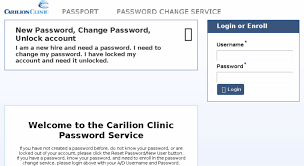 Access Passport Carilionclinic Org Password Reset Server