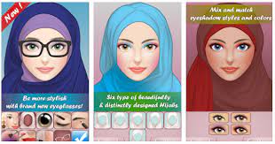 7 game hijab make up salon terbaik