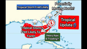 Tuesday, the storm was about 45 miles. Tropical Storm Fred Likely Youtube