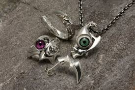 silver parasyte jewelry is perfect for