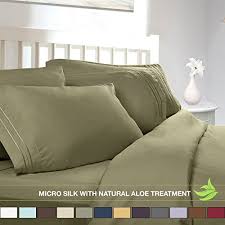 Luxury Bed Sheet Set Soft Micro