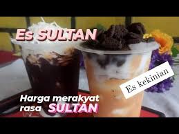 Harga makanan di es teler 77. Es Sultan Es Kekinian Minuman Kekinian Litetube