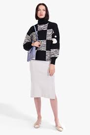 Zedd Sweater Yin Yang Zebra