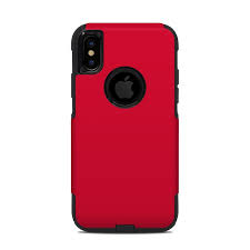Unfollow otterbox commuter for iphone to stop getting updates on your ebay feed. Otterbox Commuter Iphone X Xs Case Skin Solid State Red By Solid Colors Decalgirl