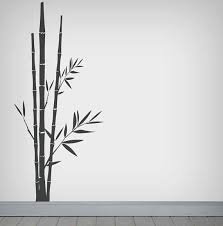 bamboo styled vinyl wall decal sticker