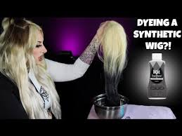 Can You Dye A Synthetic Wig How To Dye
