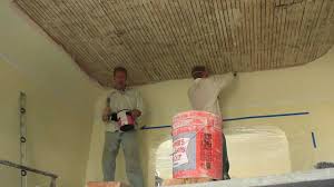 repair a failing cement plaster ceiling