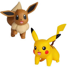 Coloriage pokémon evoli à imprimer. Pokemon Pack De 2 Figurines 5 Cm Pikachu Evoli 82843 Cdiscount Jeux Jouets
