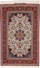 isfahan carpet signed seyrafian
