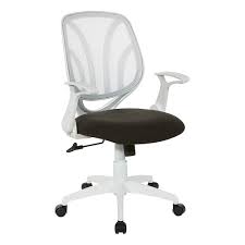 star s mesh office chair white