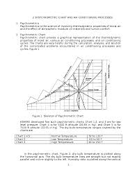 Doc 2 3 Psychrometric Chart And Air Conditioning Processes