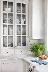 Glass Front Kitchen Cabinets Design Ideas