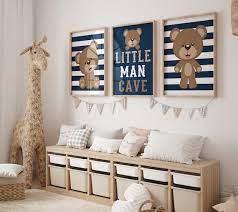 Baby Boy Nursery Decor Boy Bear Bedroom