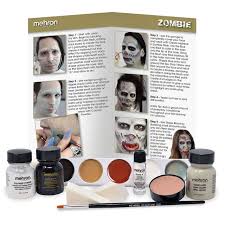 mehron character makeup kit zombie
