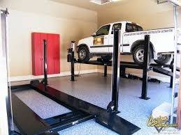 garage car lifts installed by custom