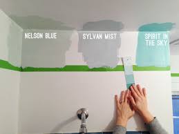 painting a bathroom ceiling and adding