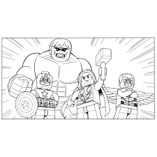 Select from 36048 printable coloring pages of cartoons, animals, nature, bible and many more. Hulk Captain America Thor En Hawkeye Coloring Pages For Kids