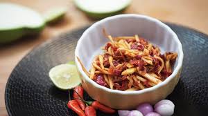 Savour the taste of mangoes paired with fiery chilli. Resepi Sambal Mangga Brunei