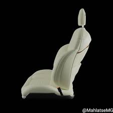 Car Seat Executive Cream 3d Model By