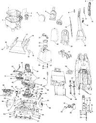upright extractor vacuum cleaner parts
