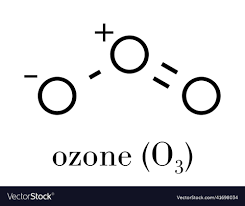 ozone trioxygen o3 molecule chemical