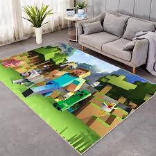 kids rooms minecraft rug nursery rug