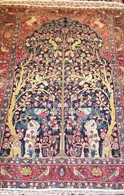 the tree of life persian rug design