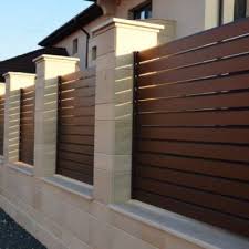 China Flat Top Garden Fence Panel