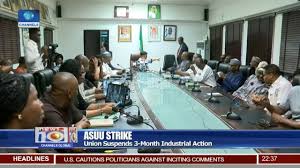 Others are outstanding earned academic allowances. Asuu Strike Union Suspends 3 Month Industrial Action Youtube