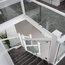 White Glass Staircases Abbott Wade
