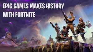 The current logo was introduced in november 2015. Epic Games Makes History With Fortnite The Howler