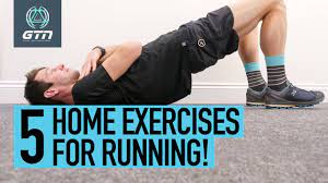 5 running exercises home workout to