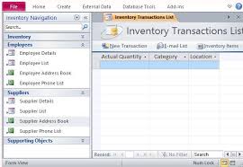 Free Inventory Management Template For Access