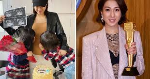 linda chung pregnant with third child