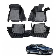 diamond pattern 7d car floor mats set