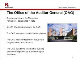Ppt The Office Of The Auditor General Oag Powerpoint