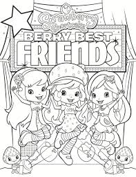 Download and print amazing strawberry shortcake and berrykin coloring pages for free. Coloring Pages Strawberry Shortcake Free Printable