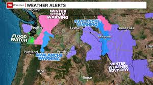 Avalanche and mountain weather forecasts for the northwest. Weather Forecast Avalanche Warnings In The Pacific Northwest Cnn Video