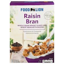 food lion raisin bran cereal 18 7 oz