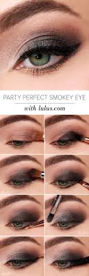 easy step by step smokey eye makeup tutorials party perfect smokey eye