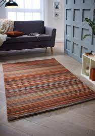 carter rug by oriental weavers in rust