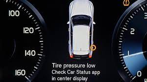 low tire pressure light tpms