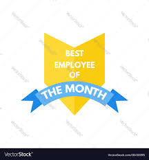 Employee Of The Month Label