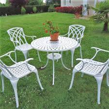 mia round patio or garden bistro table