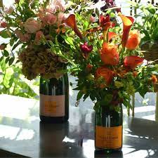 Champagne Flower Bottle Kensington