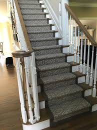 flat weave wool stair runner with wide