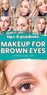 natural eye makeup tips for brown eyes