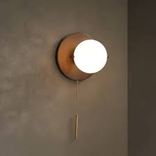 Soutas Pull Chain Wall Lamps Globe