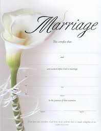 Marriage Certificate Template Certificate Templates