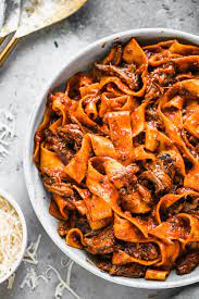 one pot short rib bolognese cooking